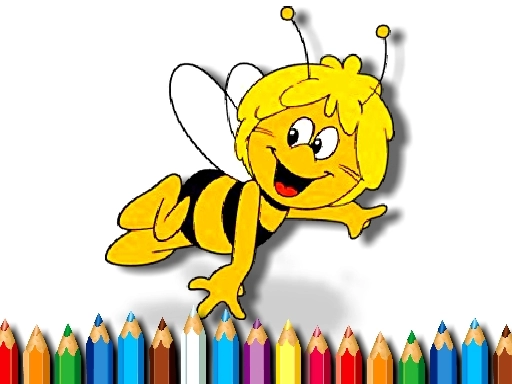 BTS Bee Coloring Book