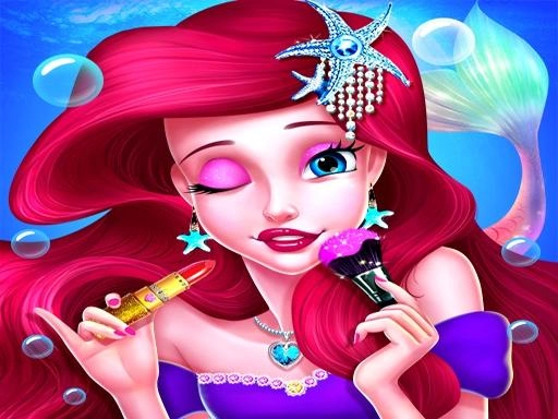 Mermaid Princess Makeup - Girl Fashion Salon